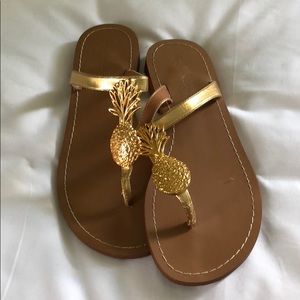 Lilly Pulitzer for Target pineapple sandal